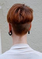 fryzury krótkie - uczesanie damskie z włosów krótkich zdjęcie numer 74B